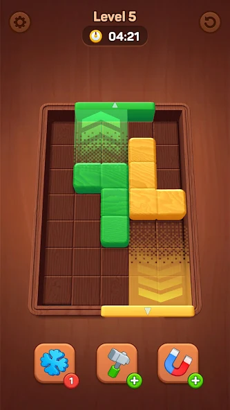 Wood Away Gameplay Screenshot