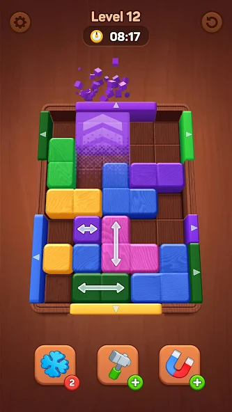 Wood Away Level Screenshot